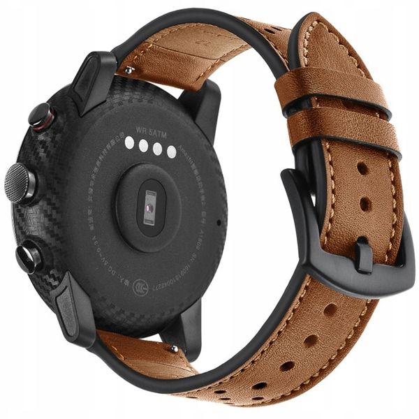 SPACECASE ELEGANCE SKÓRZANY PASEK DO ZEGARKA 22MM zdjęcie 4