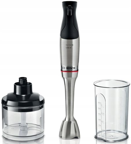 Blender ręczny z rozdrabniaczem Bosch MSM6M820 1200W QuattroBlade Pojemnik na Arena.pl