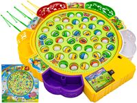 KOLOROWA GRA RODZINNA, ŁOWIENIE RYB 45 RYBEK