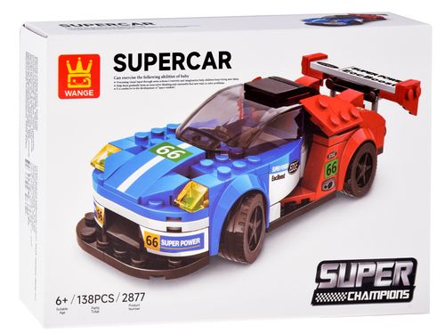 ZESTAW KLOCKI TECHNICZNE SPORTOWE AUTO na Arena.pl