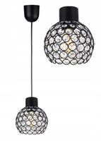 LAMPA sufitowa wisząca ZWIS ŻYRANDOL KRYSZTAŁ Loft
