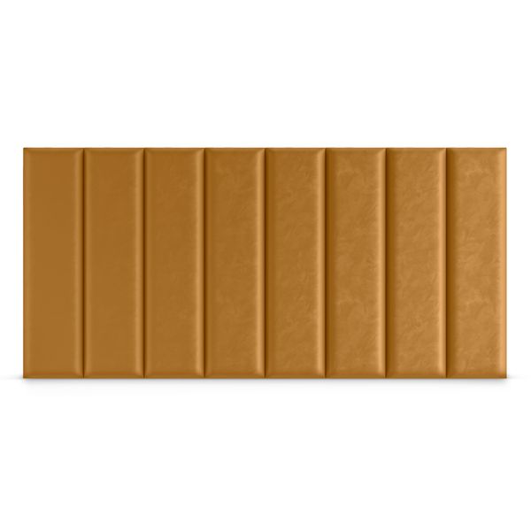 Panel Tapicerowany Ścienny Żółty 70cm x 15cm zdjęcie 5