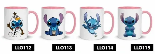 KUBEK RÓŻOWY NA PREZENT DLA FANA LILO STICH WZORY + OPAKOWANIE GRATIS zdjęcie 6