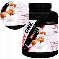 Białko koncentrat WPC 2040 g serwatkowe odżywka SŁONY Karmel Red Support