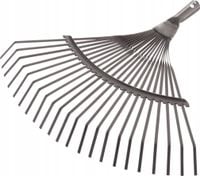 Grabie druciane metalowe Ogrodowe Wachlarzowe do liści trawy siana 36cm