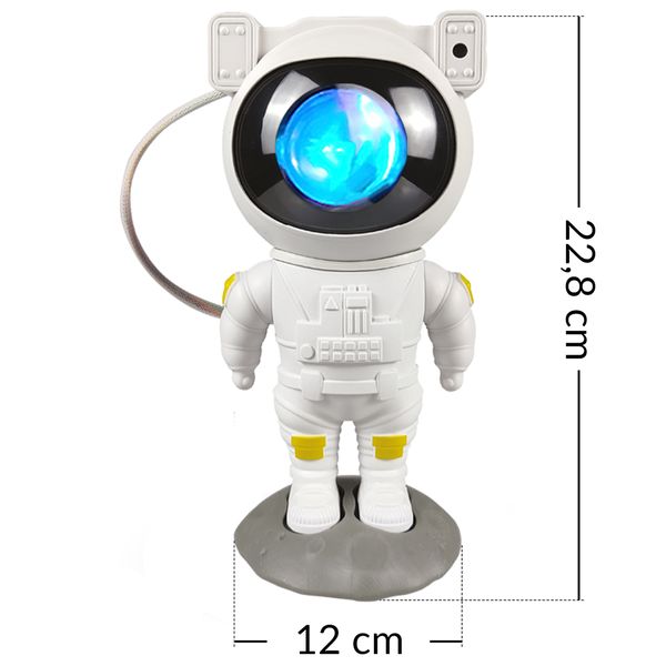 Projektor Gwiazd Led Astronauta Heckermann W zdjęcie 11