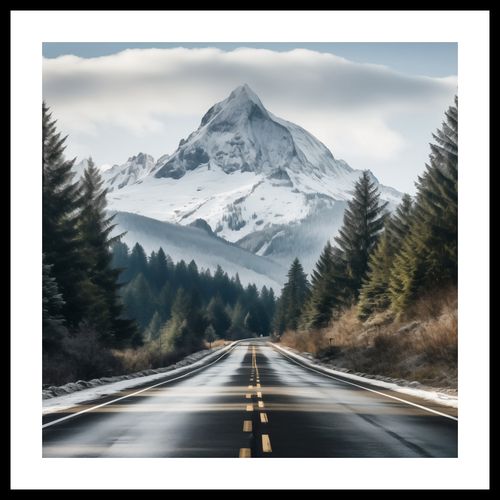 Plakat 60x60cm Odważna Podróż na Arena.pl