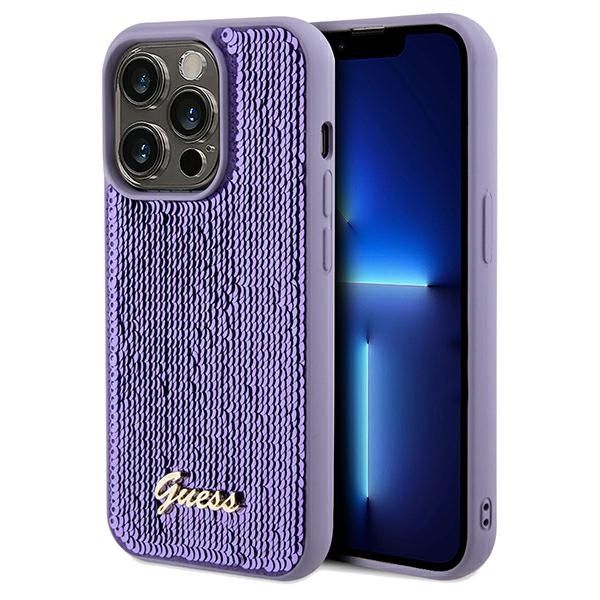 Etui Guess do iPhone 14 Pro Max, Fioletowy zdjęcie 1