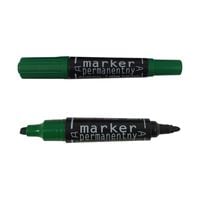 marker permanentny 89005 dwustronny zielony