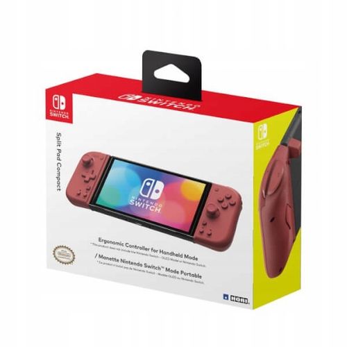 Gamepad Hori Split Pad Compact Apricot Nintendo Switch Czerwony na Arena.pl