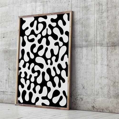 Plakat matisse czarnobiały 30x40 cm na Arena.pl