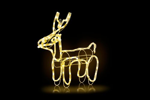 Ozdoba Świąteczna Renifer zew 96LED 45CM CH26 na Arena.pl