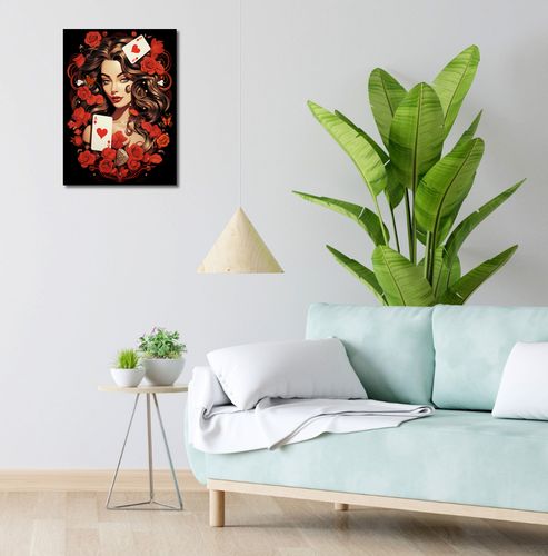 Plakat 40x55cm Różany Hazard na Arena.pl