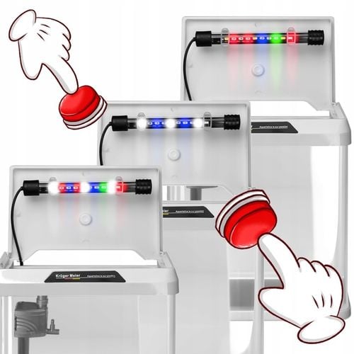 KOMPLETNY ZESTAW DLA POCZĄTKUJĄCEGO AKWARYSTY Z FILTREM I OŚWIETLENIEM 7L na Arena.pl