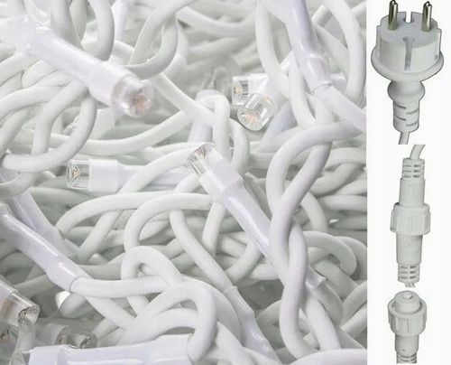 SOPLE FLASH 500 LED ZEWNĘTRZNE BIAŁE CIEPŁE CHOINKOWE z Flashem ZIMNYM na Arena.pl