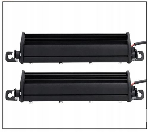 Zestaw 2x Halogen lampa robocza BAR LED 24W 12-24V na Arena.pl