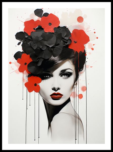 Plakat 50x70cm Kwiatowa Pasja zdjęcie 3