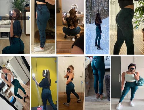 MAKSYMALNIE POWIĘKSZAJĄCE LEGGINSY PUSH UP GYM S na Arena.pl