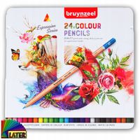 2 x Kredki ołówkowe Bruynzeel Expression zestaw 24szt artystyczne szkolne m