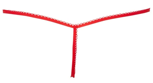 svenjoyment stringi męskie czerwone aksamitne z satynową kokardą s-l na Arena.pl