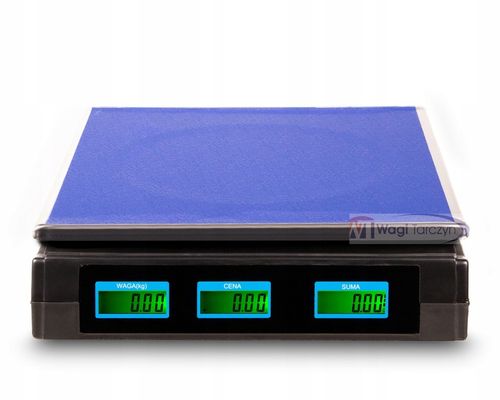 ELEKTRONICZNA WAGA 30KG 2g SKLEPOWA MAGAZYNOWA GASTRONOMICZNA KALKULACYJNA na Arena.pl