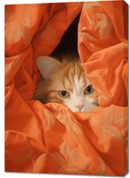 Obraz 70x100cm Ukryty Kot