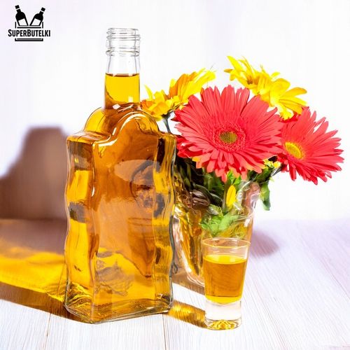 5x BUTELKA SZKLANA na NALEWKI WINO SOK LIKIERY BIMBER FALA 500 ml 0,5 L na Arena.pl