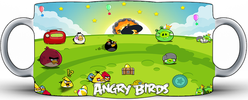 Kubek ceramiczny Angry Birds na Arena.pl