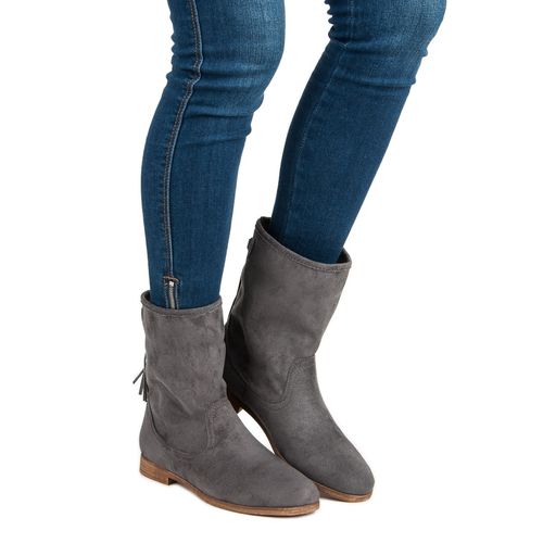 Zamszowe Botki Boho r.36 na Arena.pl