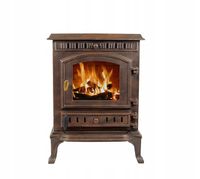 PIEC ŻELIWNY PIECYK KOZA KOMINEK ATENA 9KW - DOSTAWA + SZYBA GRATIS