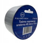 TAŚMA NAPRAWCZA SREBRNA ZBROJONA 48mm x 15m BARDZO MOCNA SILVER