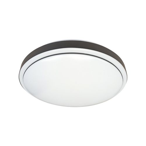 Plafon Liria 2xE27 fi 33cm CZarny na Arena.pl