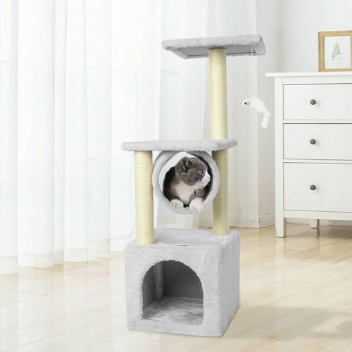 DRAPAK DLA KOTA KOTÓW DOMEK LEGOWISKO SŁUPEK 92CM na Arena.pl