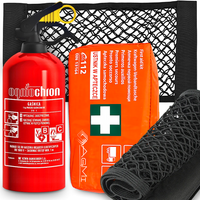 Gaśnica 1kg Ogniochron Apteczka DIN 13164 Siatka Do Bagażnika Organizer
