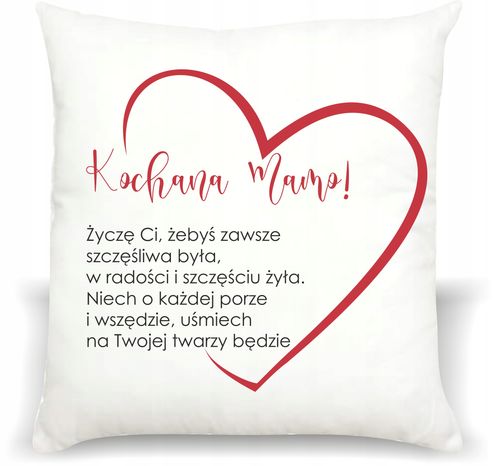 foto PODUSZKA PREZENT na DZIEŃ MAMY dla mamy na Arena.pl
