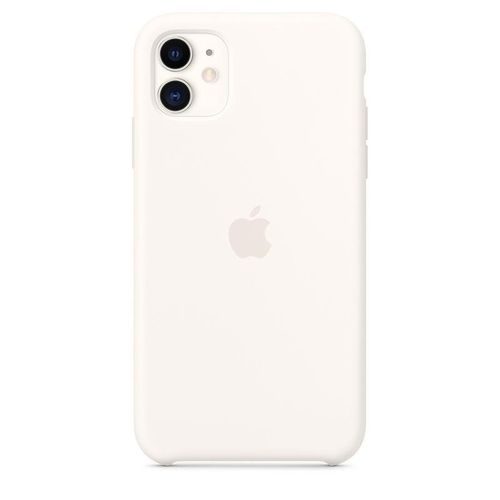 Apple Silicone Case Silikonowe etui iPhone 11 (biały) na Arena.pl