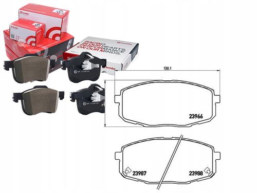 KLOCKI HAM KIA CEED BREMBO na Arena.pl
