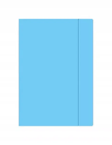 Teczka A4 Z Gumką, Niebieska zdjęcie 1