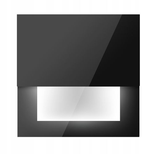 Oprawa schodowa 230V LED oświetlenie schodowe CZARNA Neutralna 4500k na Arena.pl