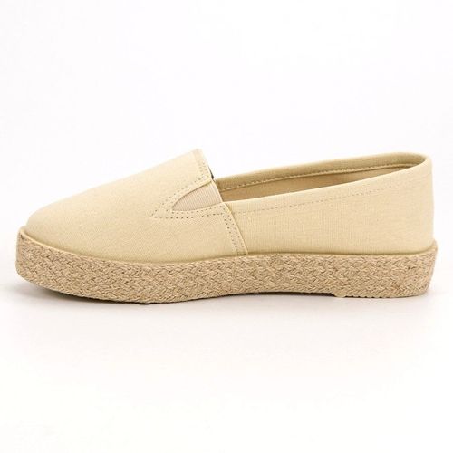 Beżowe Espadryle Slip On r.40 na Arena.pl