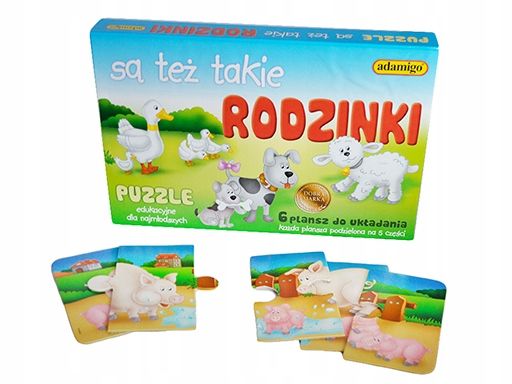 Sa tez takie rodzinki - puzzle 04997 zdjęcie 3