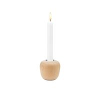 Świecznik Ora 8 cm (drewno bukowe) Nordic Stelton