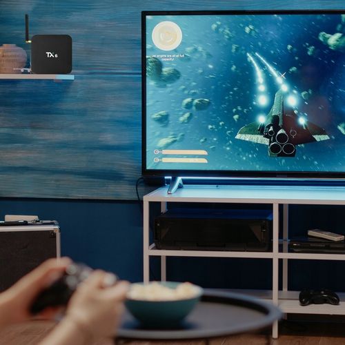 SMART TV BOX TX6 ANDROID 9 PRZYSTAWKA TV KODI 4/32 GB na Arena.pl