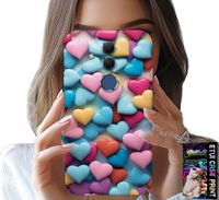ETUI DO HUAWEI MATE 20 LITE - KOLOROWE SERCA MOŻLIWOŚĆ PERSONALIZACJI