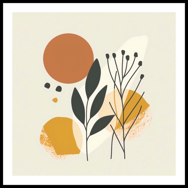 Plakat 80x80cm Botaniczna Presja zdjęcie 3