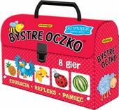 ND17_ZB-165613 Kuferek Bystre oczko 8 gier ADAMIG