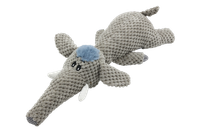 Zabawka dla psa słoń do szarpania z piszczałką 40x20cm