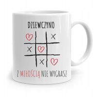 Kubek Dla Dziewczyny Z Miłością Nie Wygrasz Z Nadrukiem Ze Zdjęciem