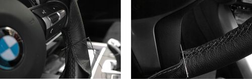 POKROWIEC NA KIEROWNICĘ CZARNY na Arena.pl