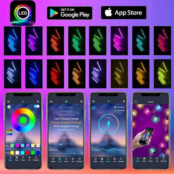 ŚWIATŁA LED 90-120 ANDROID - TUNNING AUTA zdjęcie 16